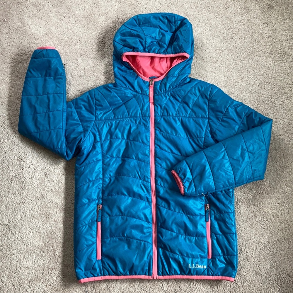 LLBean Puff & Stuff jacket Girl’s size 14-16